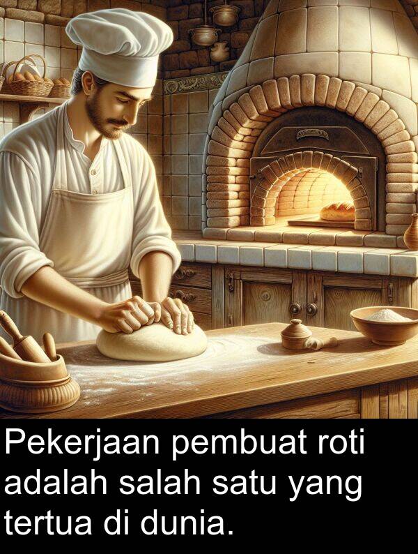 pembuat: Pekerjaan pembuat roti adalah salah satu yang tertua di dunia.