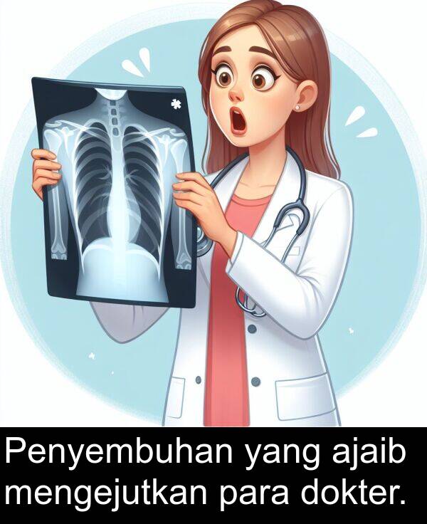 para: Penyembuhan yang ajaib mengejutkan para dokter.