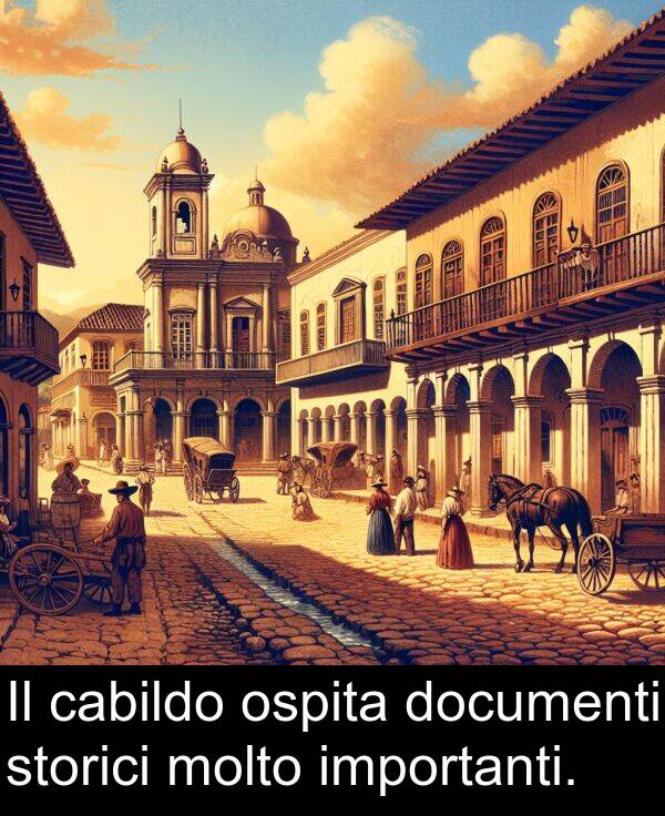 cabildo: Il cabildo ospita documenti storici molto importanti.