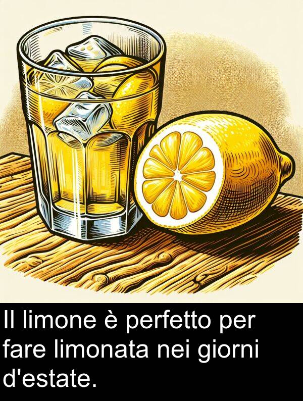 fare: Il limone è perfetto per fare limonata nei giorni d'estate.