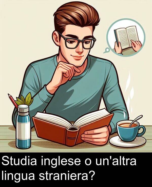 lingua: Studia inglese o un'altra lingua straniera?