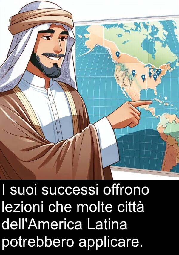 lezioni: I suoi successi offrono lezioni che molte città dell'America Latina potrebbero applicare.