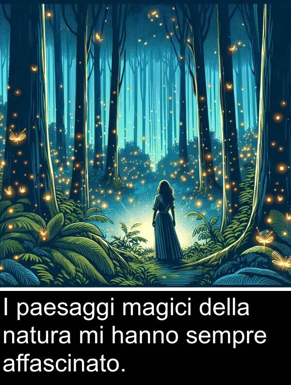 magici: I paesaggi magici della natura mi hanno sempre affascinato.