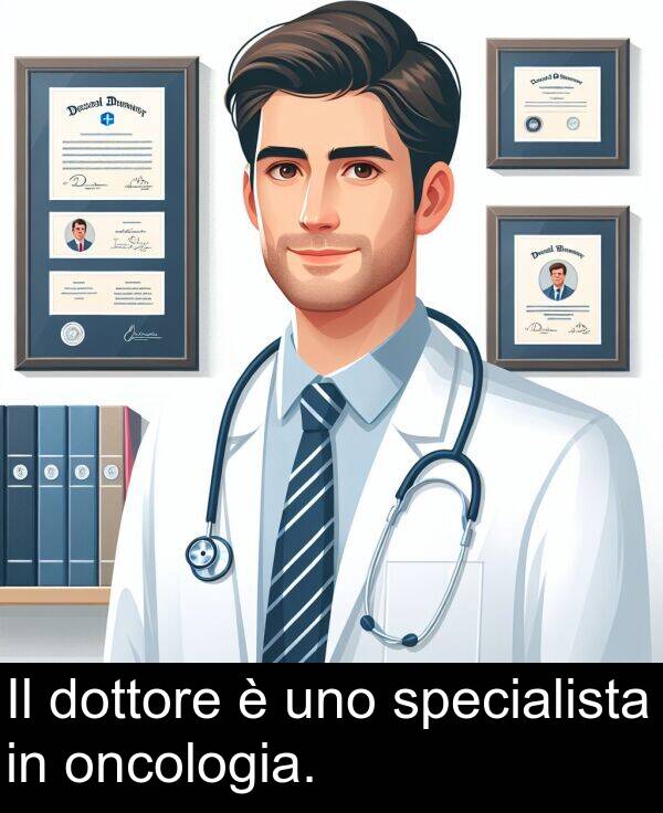 oncologia: Il dottore è uno specialista in oncologia.