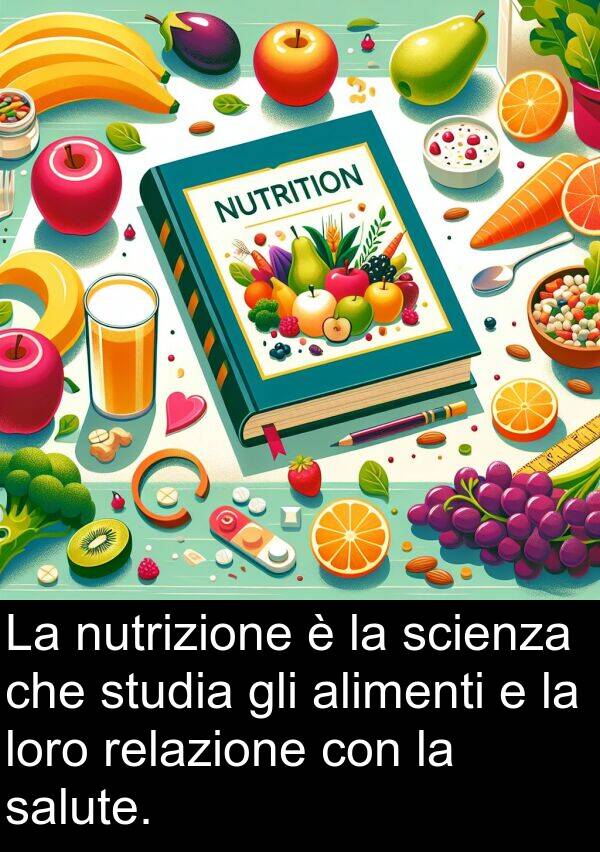 salute: La nutrizione è la scienza che studia gli alimenti e la loro relazione con la salute.