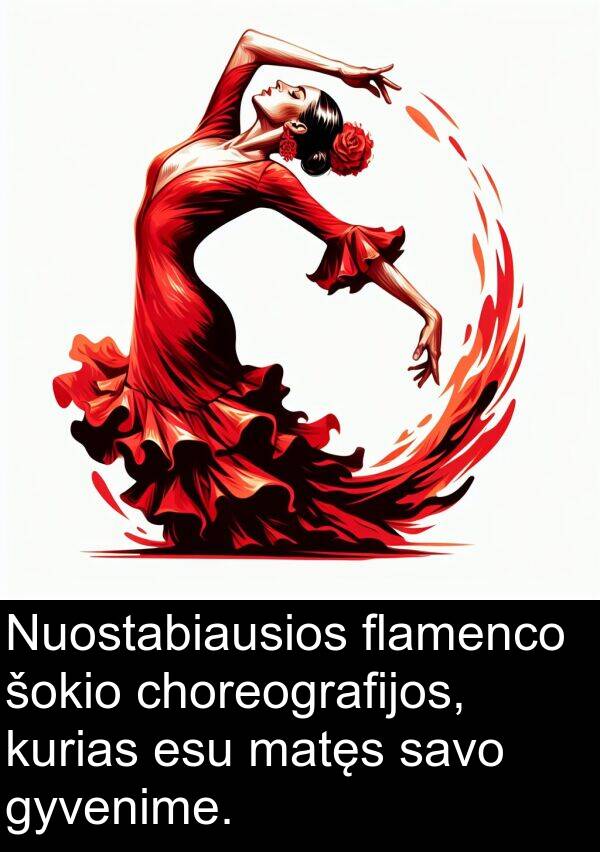 choreografijos: Nuostabiausios flamenco šokio choreografijos, kurias esu matęs savo gyvenime.