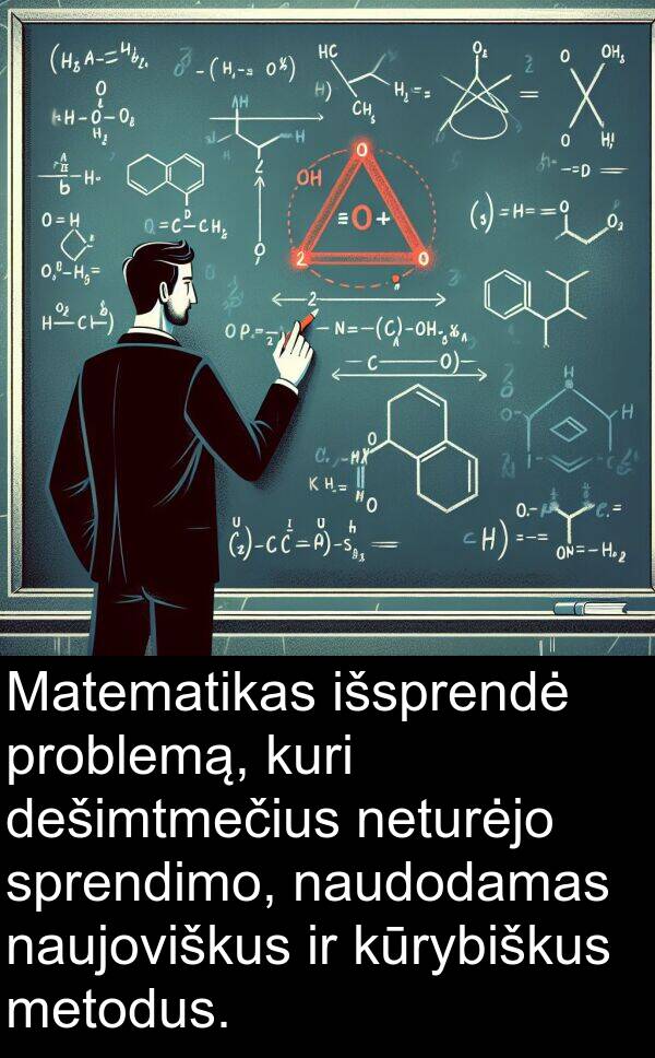 naudodamas: Matematikas išsprendė problemą, kuri dešimtmečius neturėjo sprendimo, naudodamas naujoviškus ir kūrybiškus metodus.