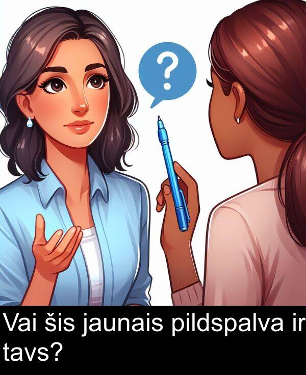 pildspalva: Vai šis jaunais pildspalva ir tavs?