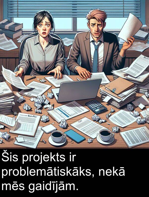 gaidījām: Šis projekts ir problemātiskāks, nekā mēs gaidījām.