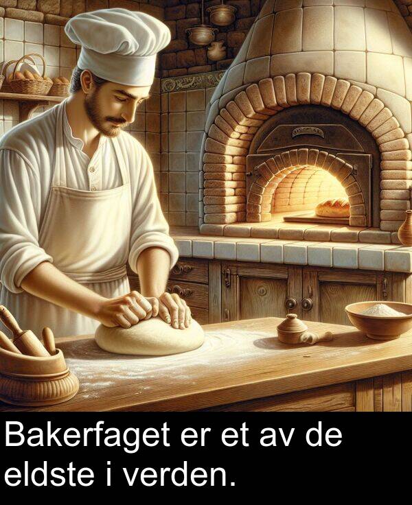 verden: Bakerfaget er et av de eldste i verden.