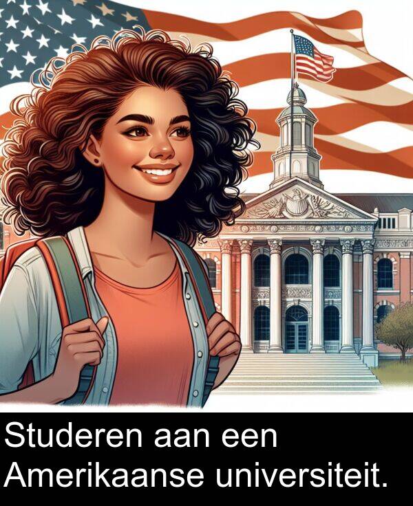 universiteit: Studeren aan een Amerikaanse universiteit.