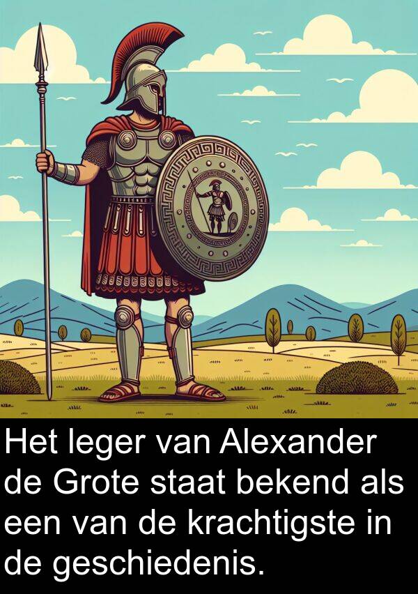 leger: Het leger van Alexander de Grote staat bekend als een van de krachtigste in de geschiedenis.