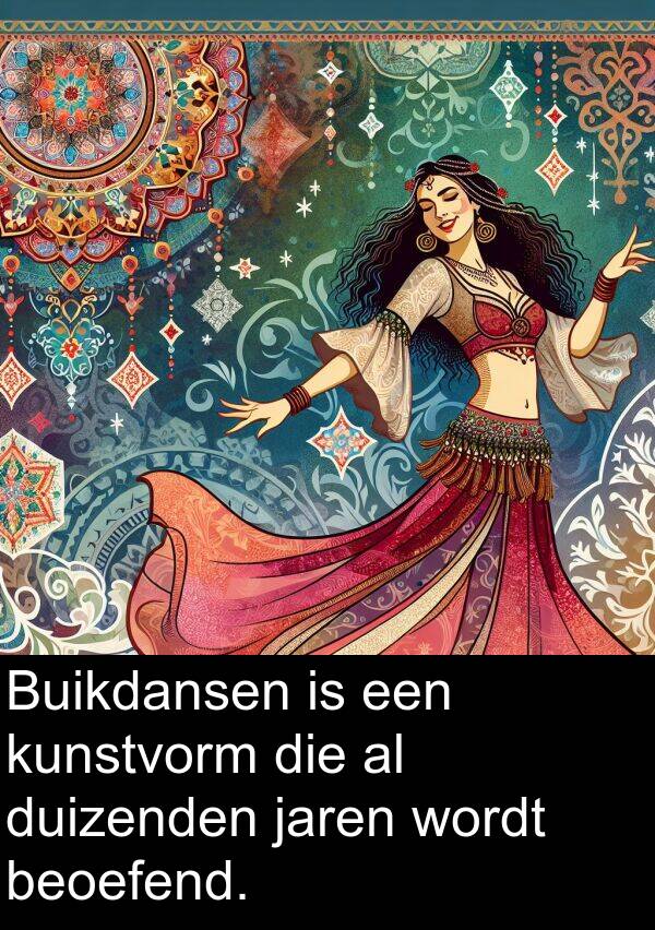 jaren: Buikdansen is een kunstvorm die al duizenden jaren wordt beoefend.