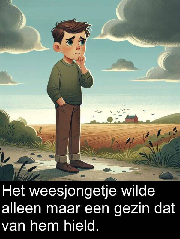 hem: Het weesjongetje wilde alleen maar een gezin dat van hem hield.