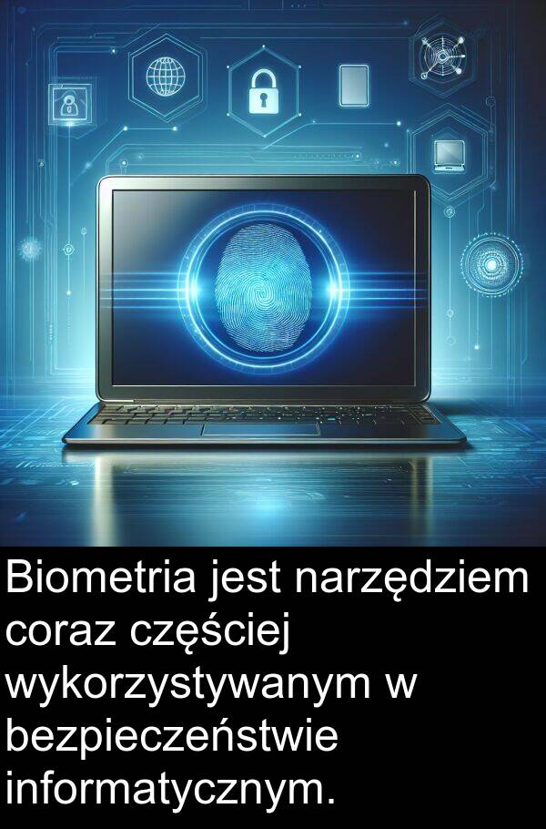 coraz: Biometria jest narzędziem coraz częściej wykorzystywanym w bezpieczeństwie informatycznym.