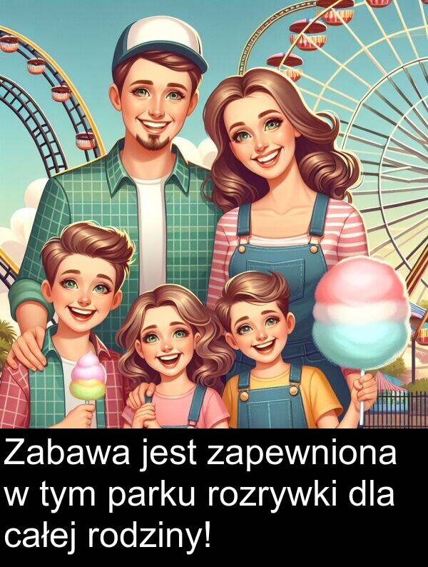 całej: Zabawa jest zapewniona w tym parku rozrywki dla całej rodziny!