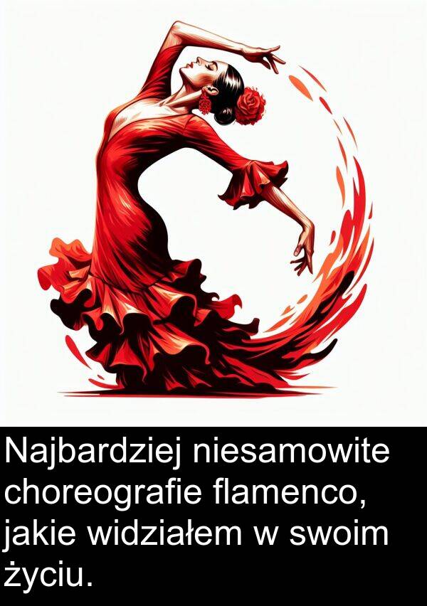 jakie: Najbardziej niesamowite choreografie flamenco, jakie widziałem w swoim życiu.