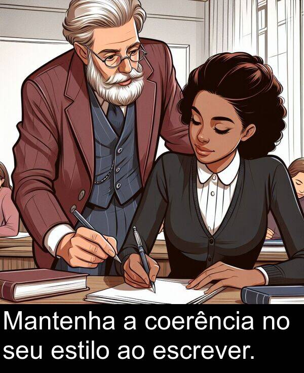 seu: Mantenha a coerência no seu estilo ao escrever.