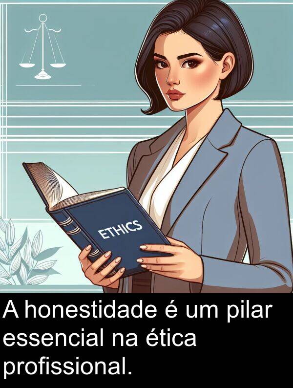 honestidade: A honestidade é um pilar essencial na ética profissional.