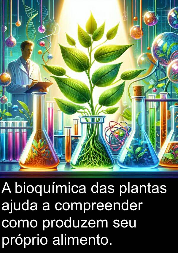 bioquímica: A bioquímica das plantas ajuda a compreender como produzem seu próprio alimento.