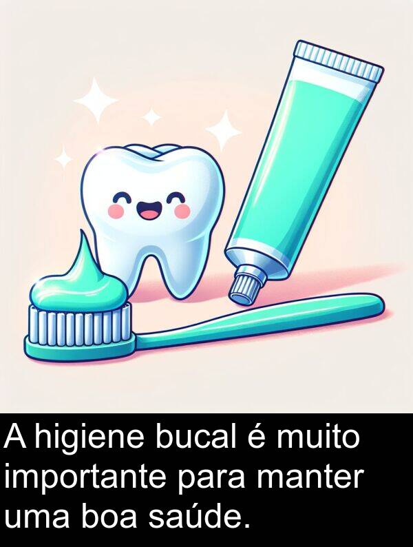 saúde: A higiene bucal é muito importante para manter uma boa saúde.