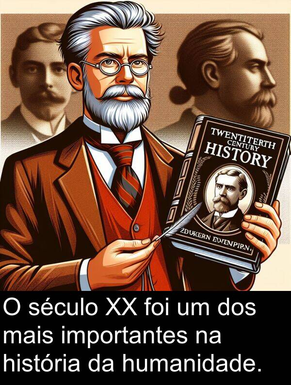 século: O século XX foi um dos mais importantes na história da humanidade.