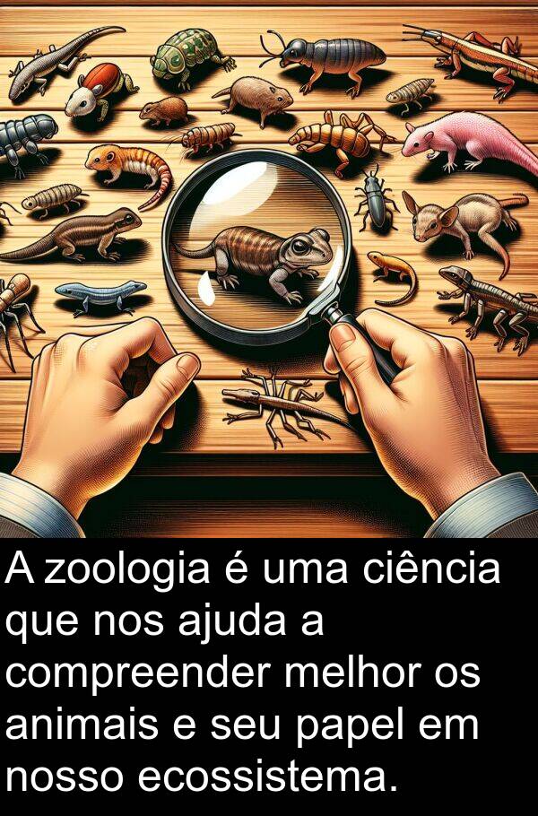 zoologia: A zoologia é uma ciência que nos ajuda a compreender melhor os animais e seu papel em nosso ecossistema.