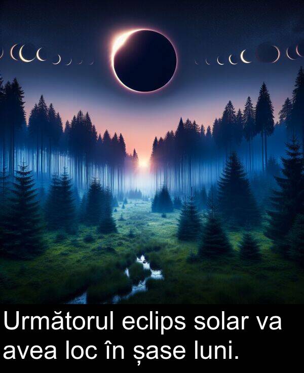 eclips: Următorul eclips solar va avea loc în șase luni.