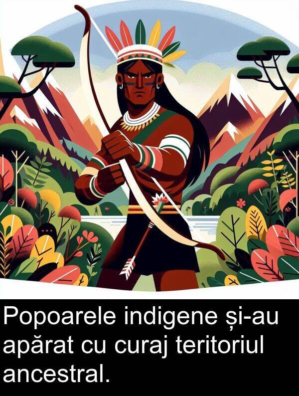 indigene: Popoarele indigene și-au apărat cu curaj teritoriul ancestral.