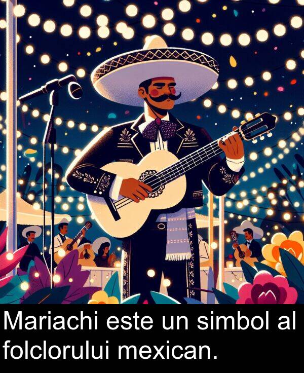 simbol: Mariachi este un simbol al folclorului mexican.