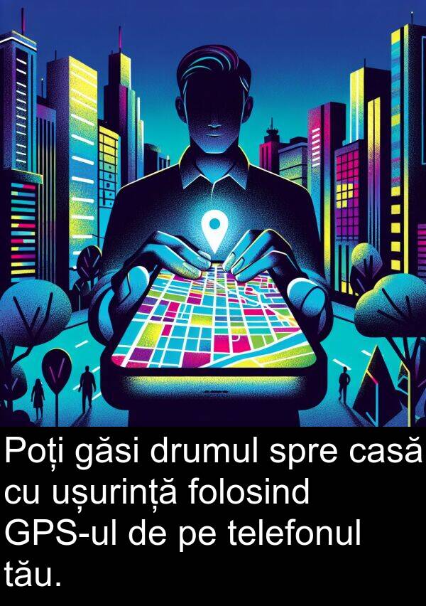 tău: Poți găsi drumul spre casă cu ușurință folosind GPS-ul de pe telefonul tău.