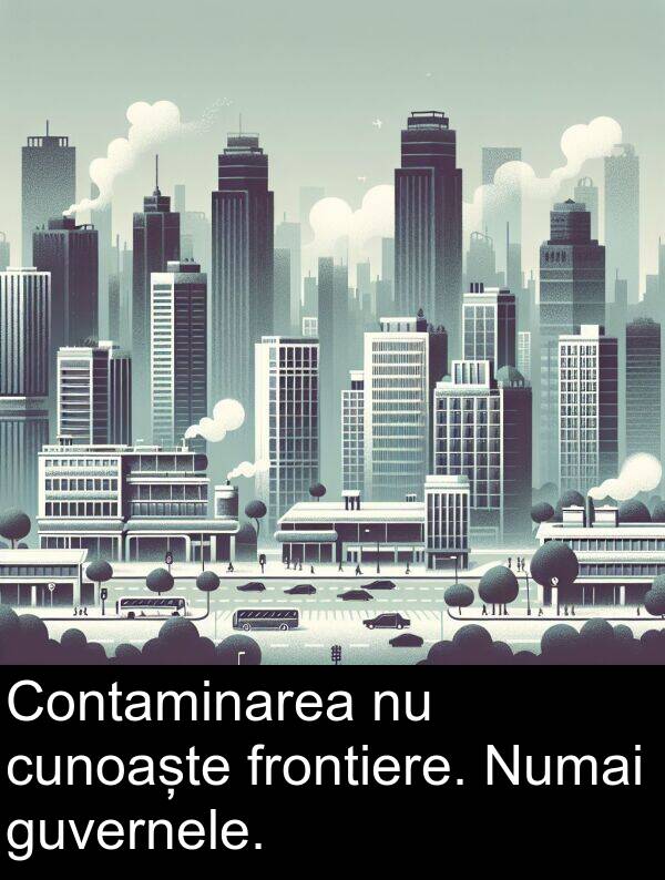 cunoaște: Contaminarea nu cunoaște frontiere. Numai guvernele.