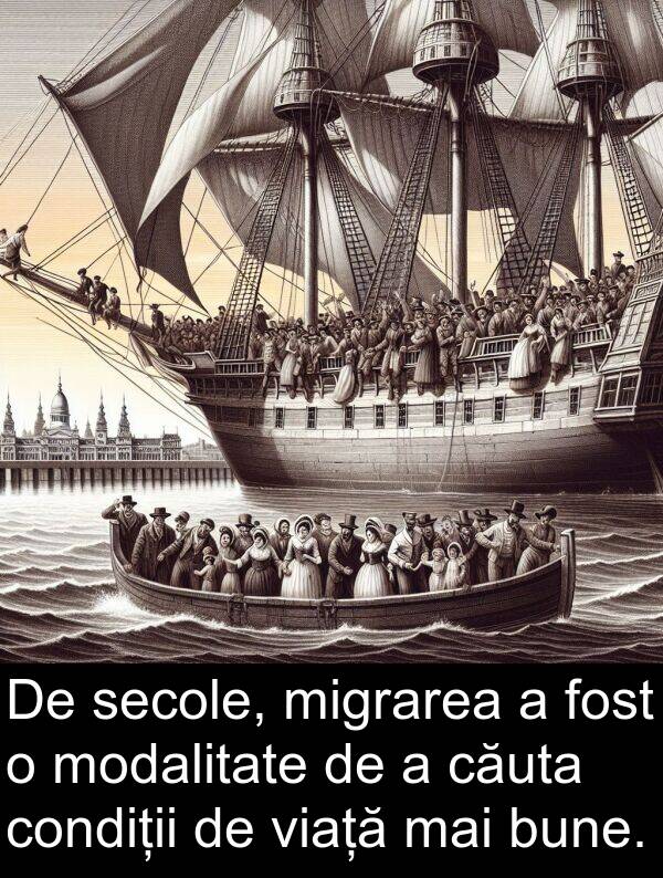 secole: De secole, migrarea a fost o modalitate de a căuta condiții de viață mai bune.