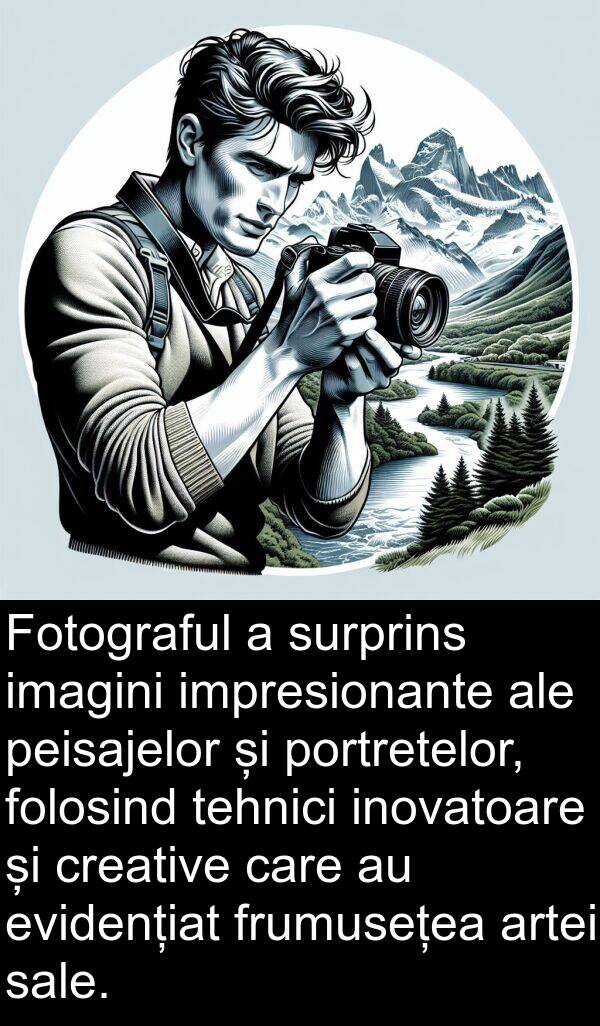 imagini: Fotograful a surprins imagini impresionante ale peisajelor și portretelor, folosind tehnici inovatoare și creative care au evidențiat frumusețea artei sale.