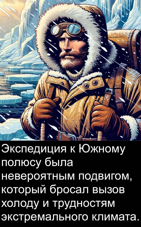 экстремального: Экспедиция к Южному полюсу была невероятным подвигом, который бросал вызов холоду и трудностям экстремального климата.