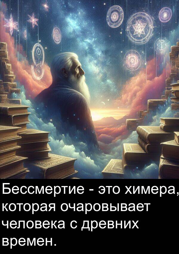 человека: Бессмертие - это химера, которая очаровывает человека с древних времен.