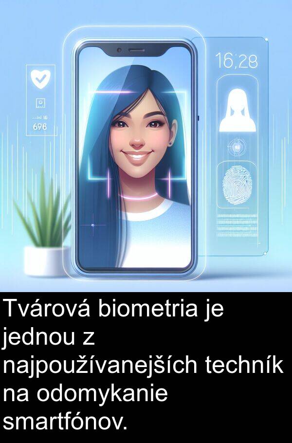 najpoužívanejších: Tvárová biometria je jednou z najpoužívanejších techník na odomykanie smartfónov.