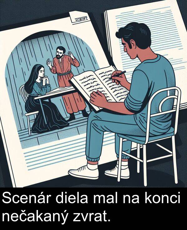 konci: Scenár diela mal na konci nečakaný zvrat.