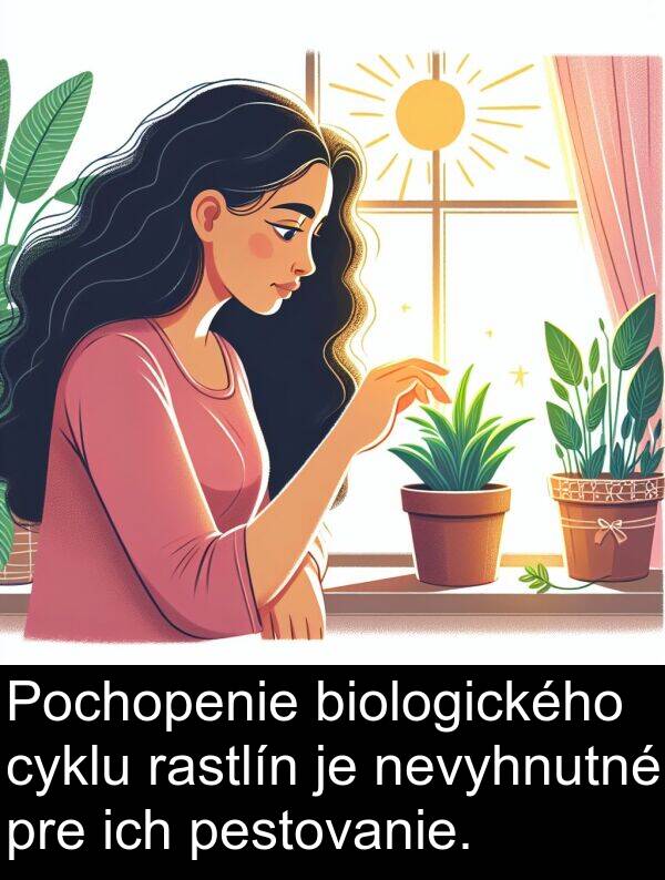 biologického: Pochopenie biologického cyklu rastlín je nevyhnutné pre ich pestovanie.