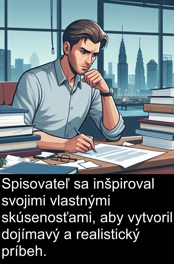 inšpiroval: Spisovateľ sa inšpiroval svojimi vlastnými skúsenosťami, aby vytvoril dojímavý a realistický príbeh.