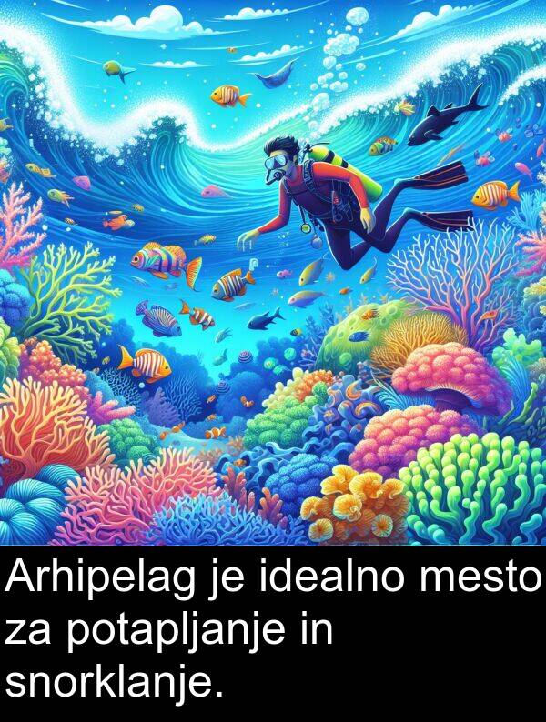 idealno: Arhipelag je idealno mesto za potapljanje in snorklanje.