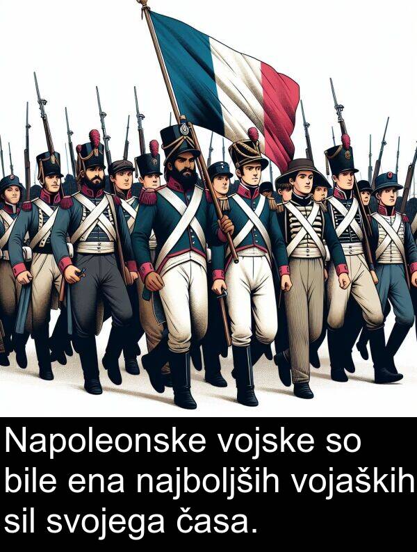 ena: Napoleonske vojske so bile ena najboljših vojaških sil svojega časa.