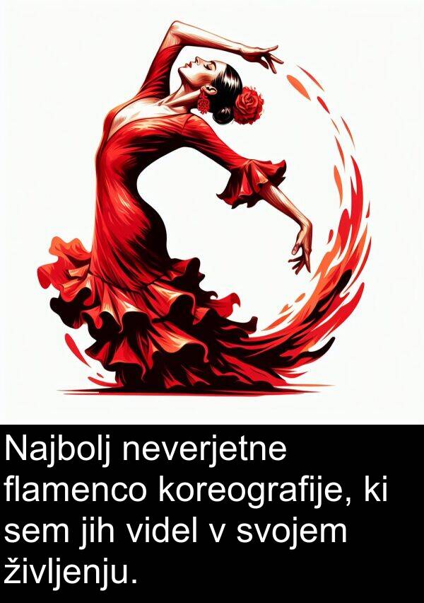 življenju: Najbolj neverjetne flamenco koreografije, ki sem jih videl v svojem življenju.