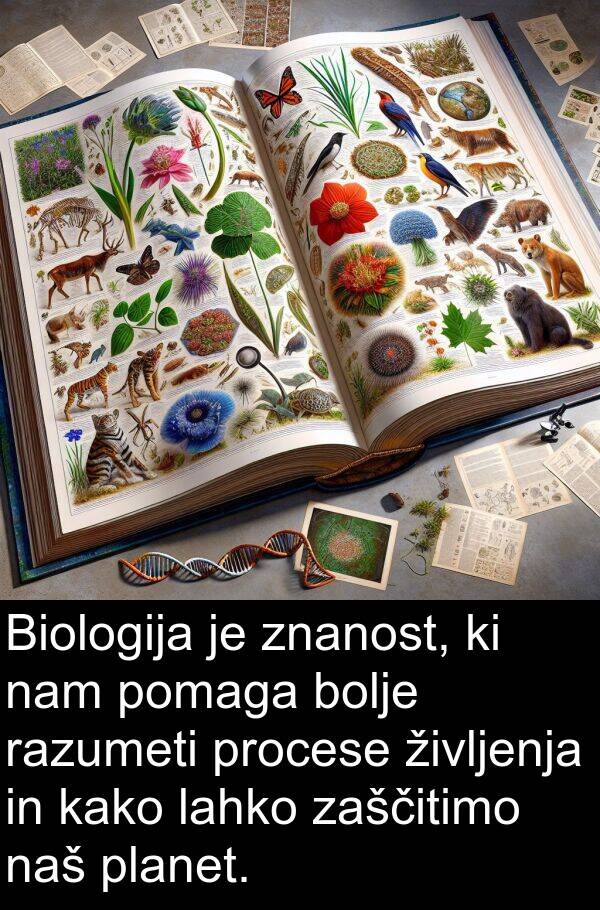 kako: Biologija je znanost, ki nam pomaga bolje razumeti procese življenja in kako lahko zaščitimo naš planet.