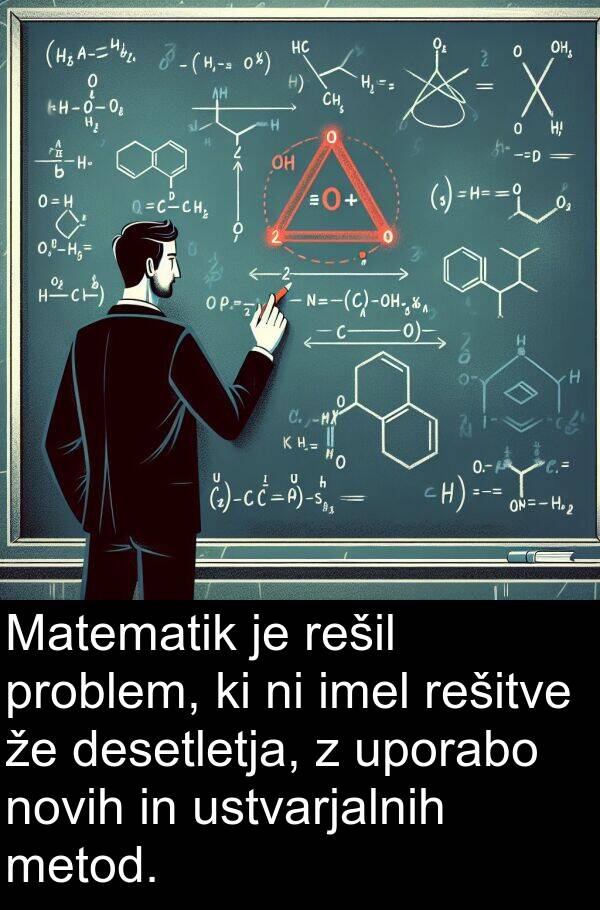 desetletja: Matematik je rešil problem, ki ni imel rešitve že desetletja, z uporabo novih in ustvarjalnih metod.