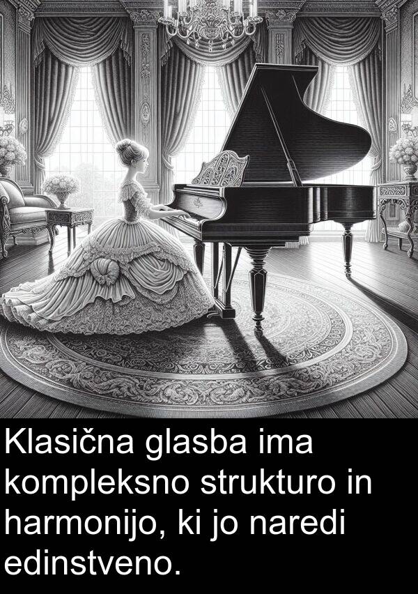 glasba: Klasična glasba ima kompleksno strukturo in harmonijo, ki jo naredi edinstveno.