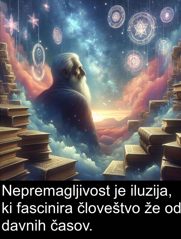 časov: Nepremagljivost je iluzija, ki fascinira človeštvo že od davnih časov.