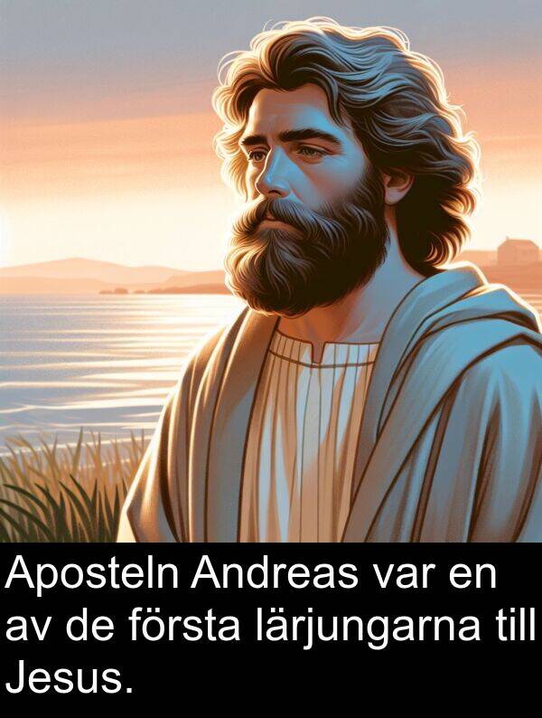 lärjungarna: Aposteln Andreas var en av de första lärjungarna till Jesus.