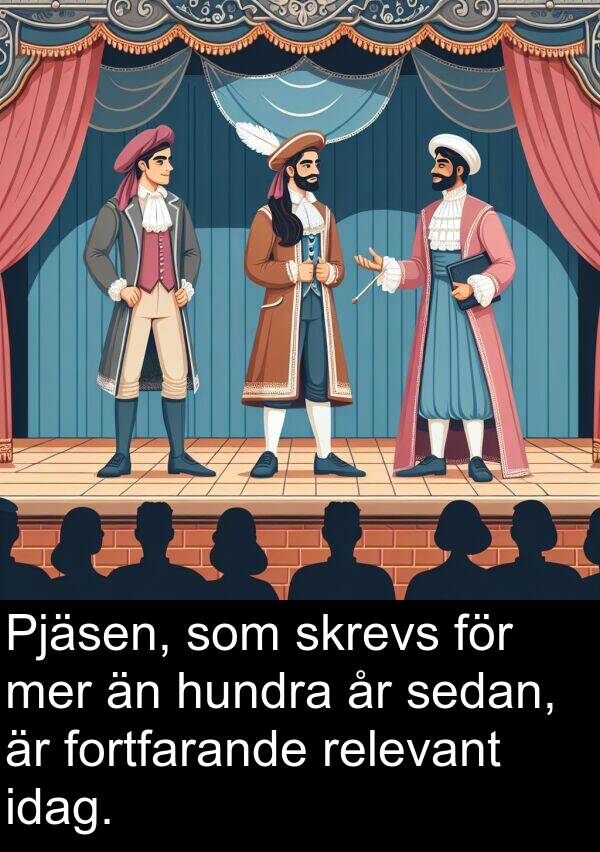 idag: Pjäsen, som skrevs för mer än hundra år sedan, är fortfarande relevant idag.