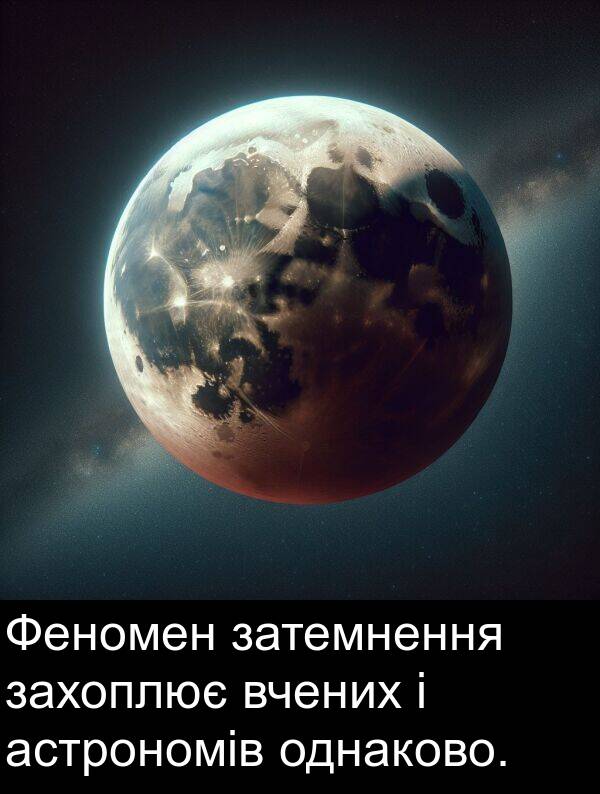 астрономів: Феномен затемнення захоплює вчених і астрономів однаково.